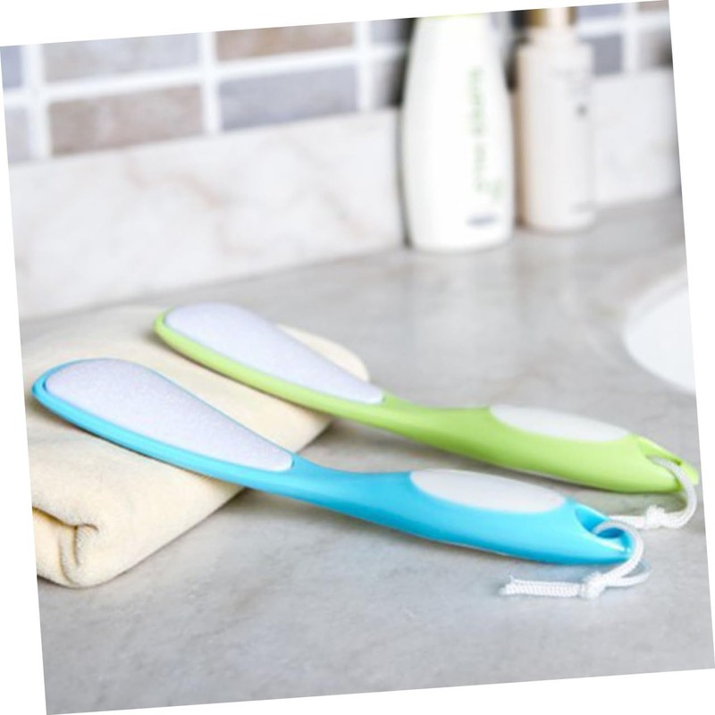 WOONEKY Two-sided Foot Callus Remover Professional Pedicure File Extra- Handle