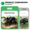 Andorm 3-Side 375-411 Star Edger Blades 9" x 1/2" Center