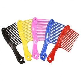 Salon Professional Hair Comb and Brush Random Color 4ea