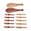 Butter Knife Set Eco Friendly Multifunctional with 2 Spoons 10