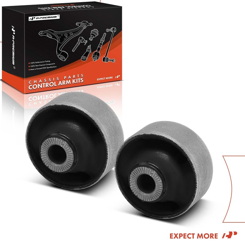 A-Premium 2 x Front Rearward Lower Control Arm Bushing Kit,