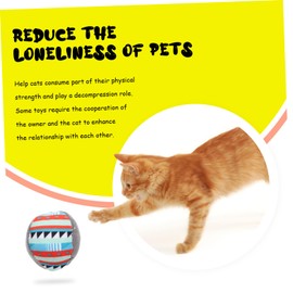 BESPORTBLE 2sets Cat Teething Chew Toys Interactive Molar Sticks for Pet Play Bite-Resistant Cat Toys and Grey for Indoor and Kittens