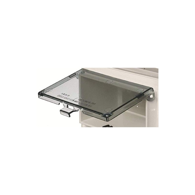 iMBAPrice DBHC Outdoor Outlet Cover, Clear 1-Gang Horizontal Extra Duty