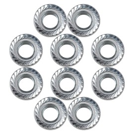 10x Updated Bar Nuts Replacement Fit for Echo CS-400 & for Husqvarna 55 440 455 460 Rancher Chainsaw Repair Parts Latest Version