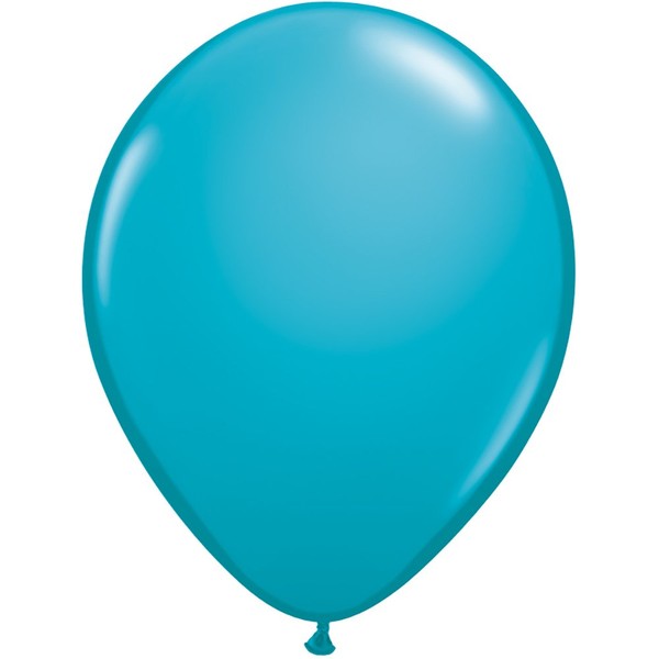 Qualatex 11" Tropical Teal Latex Balloons (100ct)