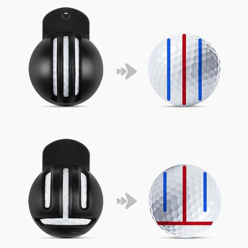 WaigN Fade-Resistant Golf Ball Liner, Advanced Design Ball Marking Tool