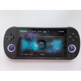 TRIMUI Smart Pro Handheld Game Console, Mini Game Player Compatible with More Than 20 formats of Games and 5 inch IPS High-Definition Screen, Portable Video Game Console (Black 128G)