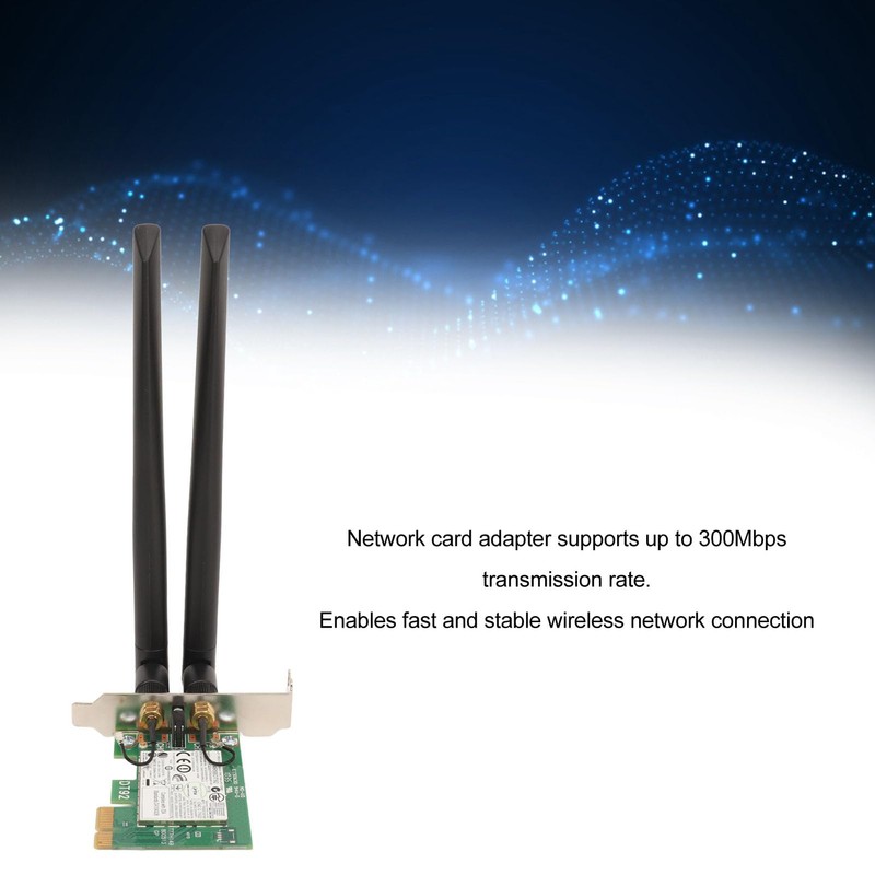 PCIE Wifi Card AR5BDT92 AR9280 300Mbps WiFi Network Adapter 2.4G