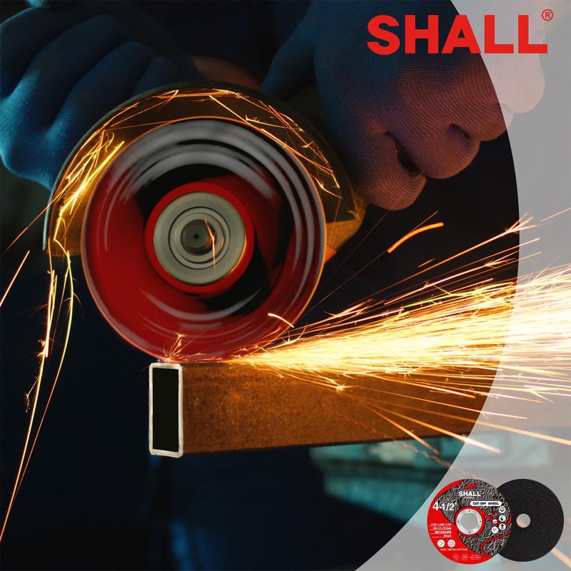 SHALL 50-Pack Cut Off Wheels 4 1/2 x 7/8 Inch,