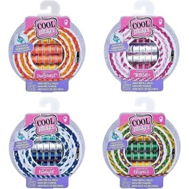 Cool Maker KumiKreator 4-Pack (128 Spools) Bead & Braider Friendship Necklace Bracelet...