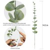 20pcs Eucalyptus Stems Artificial Eucalyptus Leaves Stems Artificial Fake Flowers