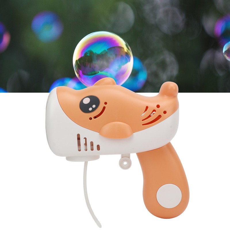 Handheld Bubble Machine Automatic 5 Holes Cartoon Kids Bubble Maker