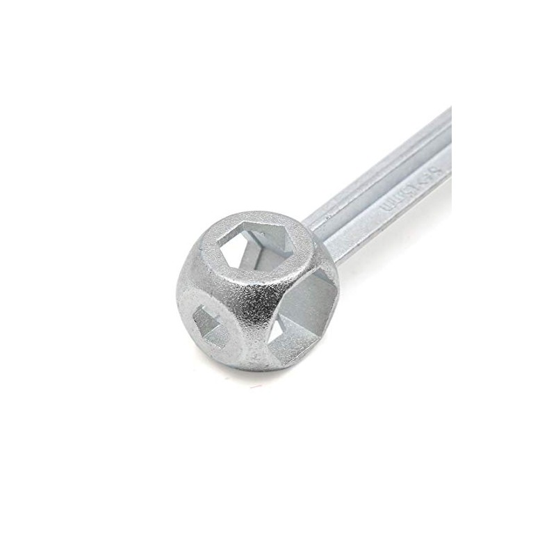 sourcing map Dumbbell Shaped 6mm-15mm Hex Socket Bicycle Bike Wrench
