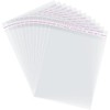 DINGlLIDINGHONG 200 Pcs 5x7 in Reusable, Clear OPP Plastic Bags,