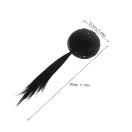 SAFIGLE Easy Bun and Top Knot Hair Pad Extensions Synthetic Hair Volume Enhancer for Women