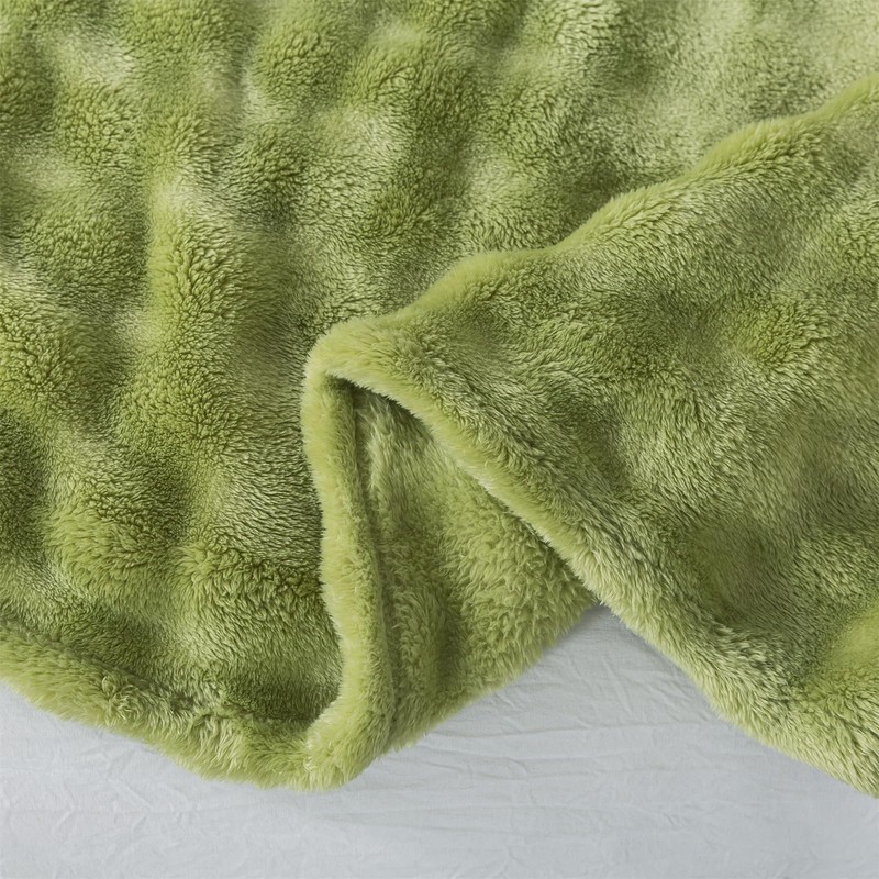 Wajade Soft Fleece Throw Blanket for Couch, 50x60 Inches 3D