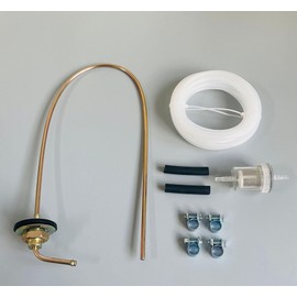 Heater Fuel Tank Sender Standpipe Fuel Stand Pipe Car Parking Heater Standpipe Fuel Hose Clip Kit for Eberspacher Airtronic for Webasto Air top 2000 S ST STC