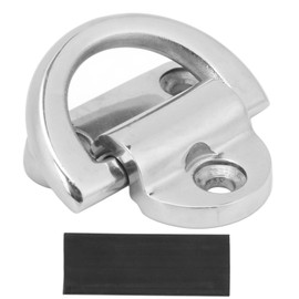Marine Folding Pad Eye 316 Stainless Steel Marine Grade Accessory Replacement for Ship Boat Yacht