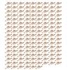 150 Sets DIY Skull Rivets Gothic Style Rustproof Exquisite Fines
