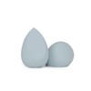 IWOWHERO Heart Shape Makeup Sponge Set Wet Dry Dual Purpose