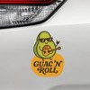 Guac 'N Roll – Funny Avocado Music Pun Sticker –