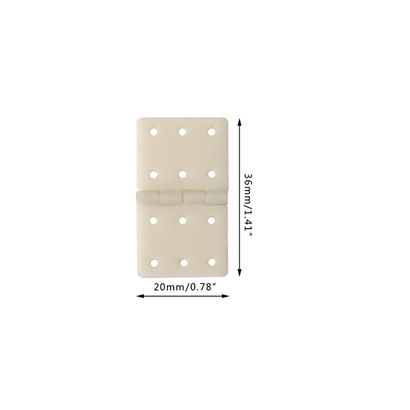 Karcy Large Size Nylon Pinned Hinges RC Airplane Plane Parts