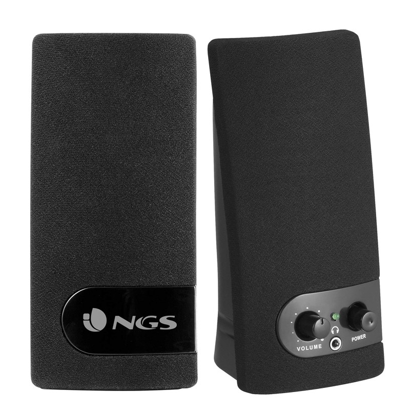 NGS SB150 Soundband 2.0 USB Powered Multimedia Speaker - Silver/Black