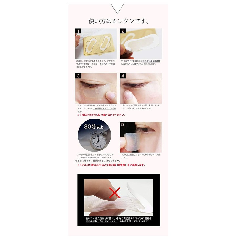 SYNET THE CURE Micro Eye Patch, 1 Face Mask, Clear