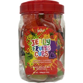 Apexy Fruit jelly cups Fruit Jelly Candy Fruit Juice Jelly Cups Assorted Flavor 35.27oz
