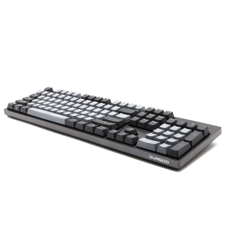 DURGOD Heavy Duty Mechanical Keyboard with Cherry MX Brown Switches