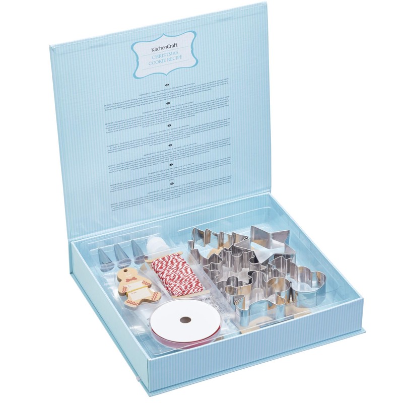KitchenCraft Sweetly Does It Ultimate Christmas Cookie Cutter Set with