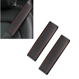 YeaFun HOMDOWUP Universal Car Seat Belt Pads Cover,Seat Belt Shoulder Strap Covers Harness Pad for Car/Bag,Soft Comfort Helps Protect You Neck and Shoulder