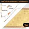 GURADESIGN 32.2FT Fiberglass Running Electrical Wire Cable Glow Rods Wire