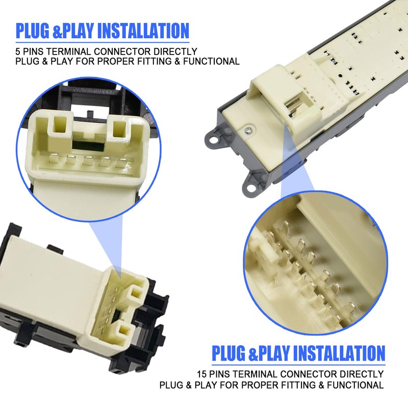 Power Window Switch Fit for Toyota Tundra 2007-2021,Upgraded Power Window