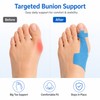 Precut Kinesiology Tape for Bunion Support – 10 Breathable Cotton