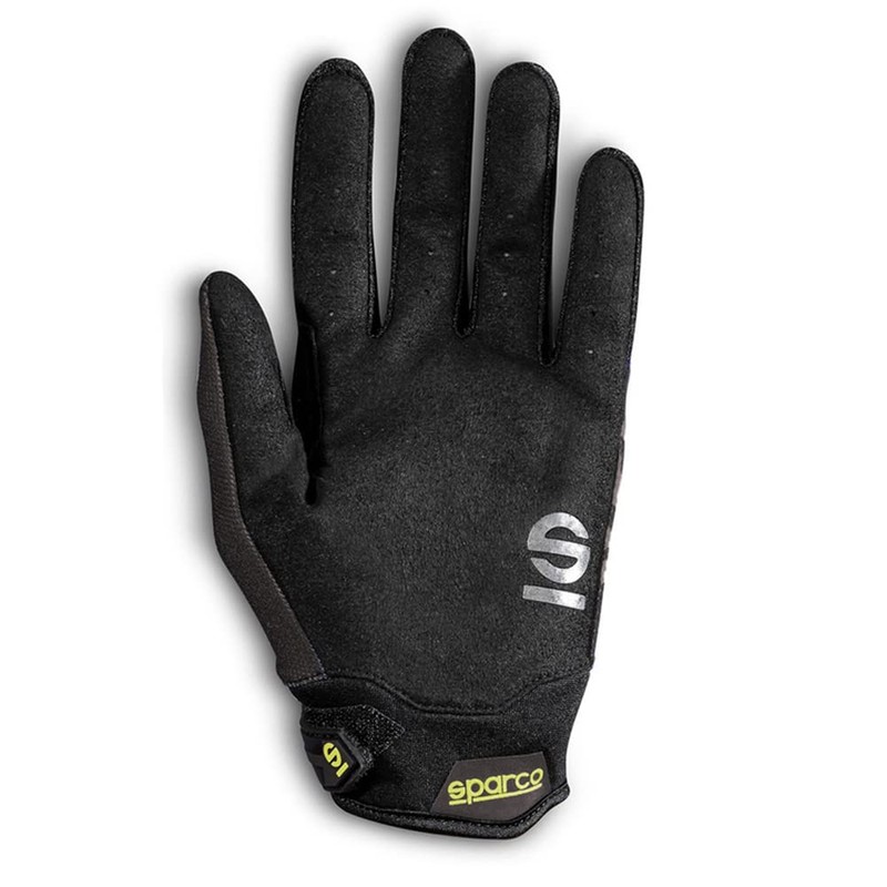 Sparco Meca 3 Gloves Size 12 (XL) Black/Yellow