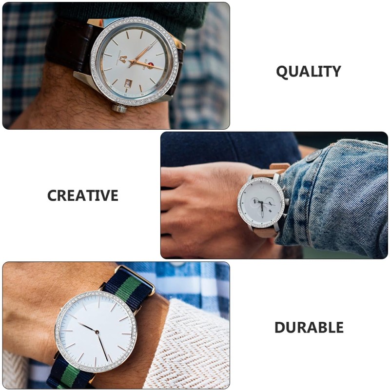 DOITOOL 2pcs Bezel for Watch Watch Case Upgrade Stylish Accessory