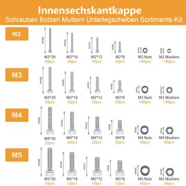 Vigrue M2, M3, M4, M5 screw set
