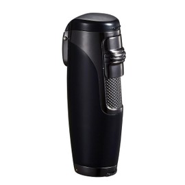 Visol Triad Black Matte Triple Torch Flame Cigar Lighter