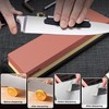 Intelitopia Complete Knife Sharpening Stone Set – Dual Grit Whetstone
