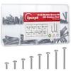 #8-32 Machine Screws,112Pcs Machine Screws Assortment kit Assorted 1/2 to