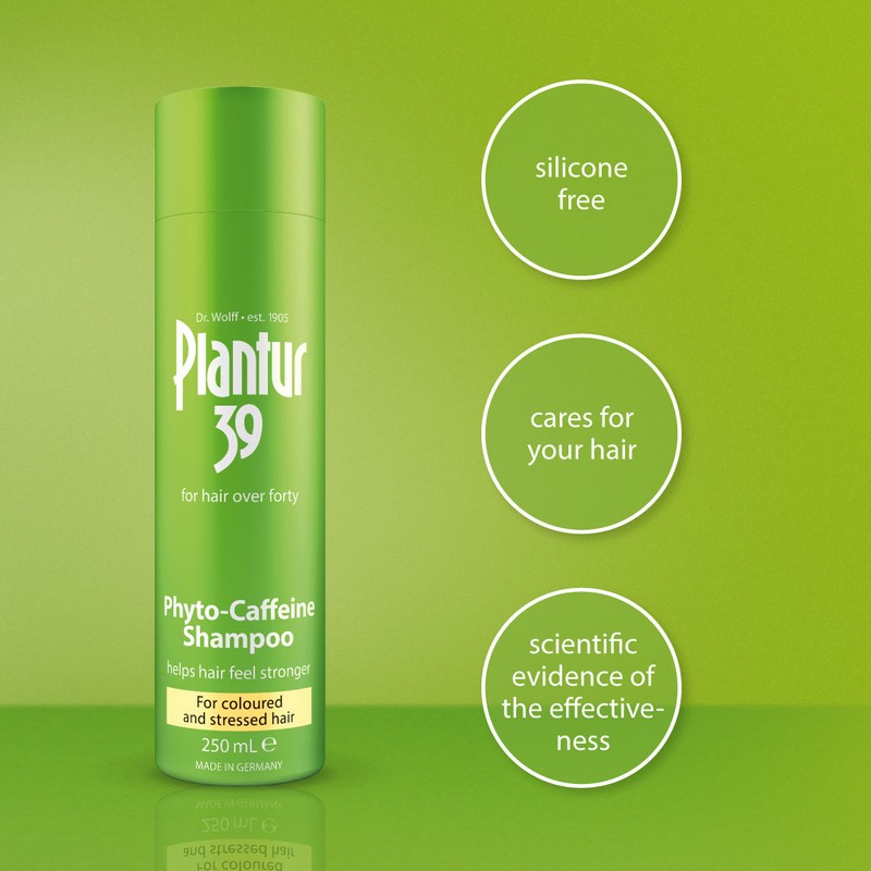 Plantur 39 Phyto Caffeine Shampoo for Coloured Hair 250mL