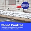 DURASACK Heavy Duty Sand Bags with Tie Strings Empty Woven