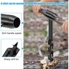 Hsthe Sea Hand Drill for Woodworking Portable, Multi-Purpose Auger, Spiral