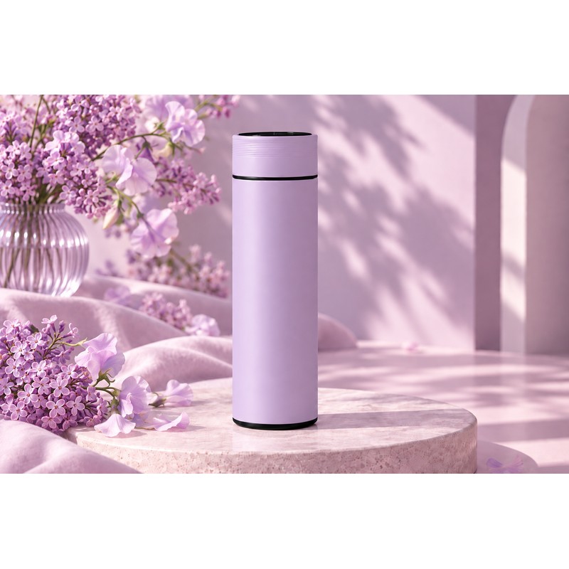 500ml Temperature Display Thermos Cup for Drinks – Stainless Steel