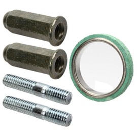 YehVeh 3 Set GY6 Exhaust Kit Exhaust Gasket Bolts Nuts GY6 Exhaust Studs Kit for Motorcycle GY6 150cc 125cc 50cc Muffler Exhaust Pipe Silencers Mufflers Dirt Bike Street Bike Scooter ATV Racing Pipes