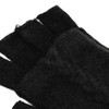 USB Heated Gloves Full Half Fold Back Warm Heated Winter