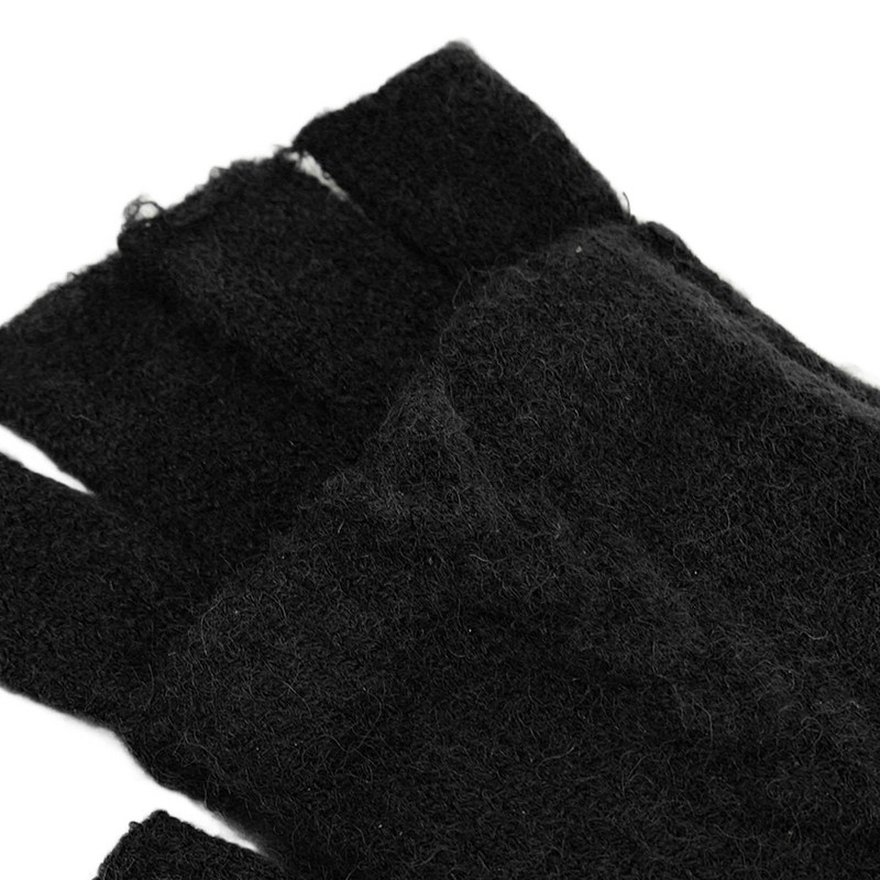 USB Heated Gloves Full Half Fold Back Warm Heated Winter