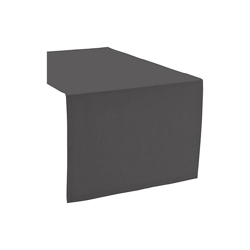 Sander Tischläufer "Loft" fleckabweisend graphit Größe 40x100 cm