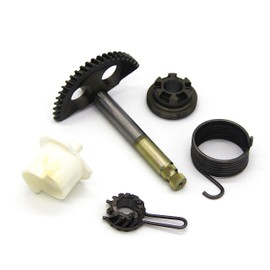 SUNQIAO PW50 Kick Shaft, Starter Gear for Yamaha PW50 PY50 PeeWee Y-Zinger 50 Kid Bikes
